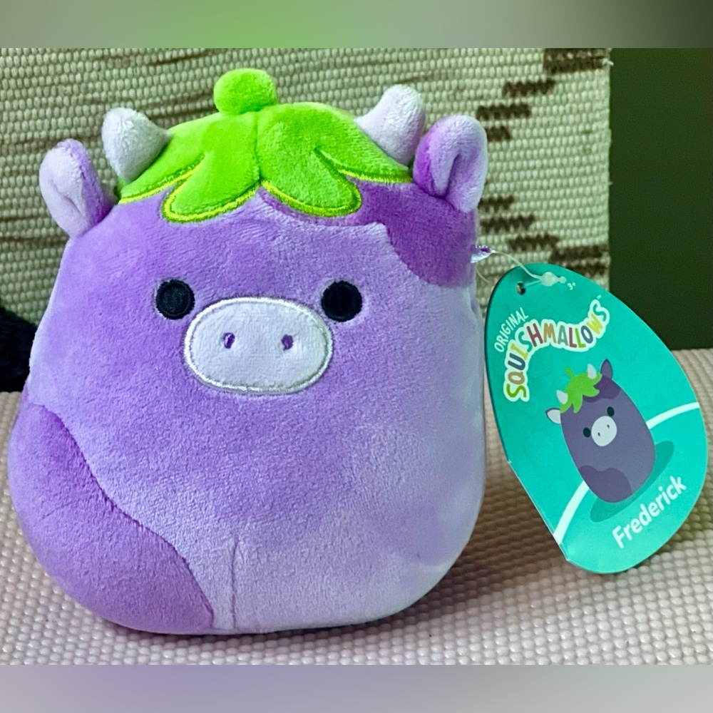 Rare Frederick, the purple eggplant cow!